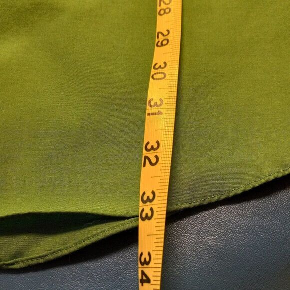 Stafford Green button down short sleeve shirt - Picture 6 of 6